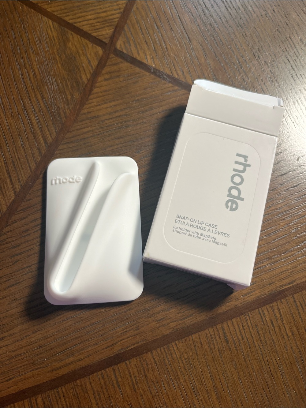 RHODE White Snap-On Lip Case